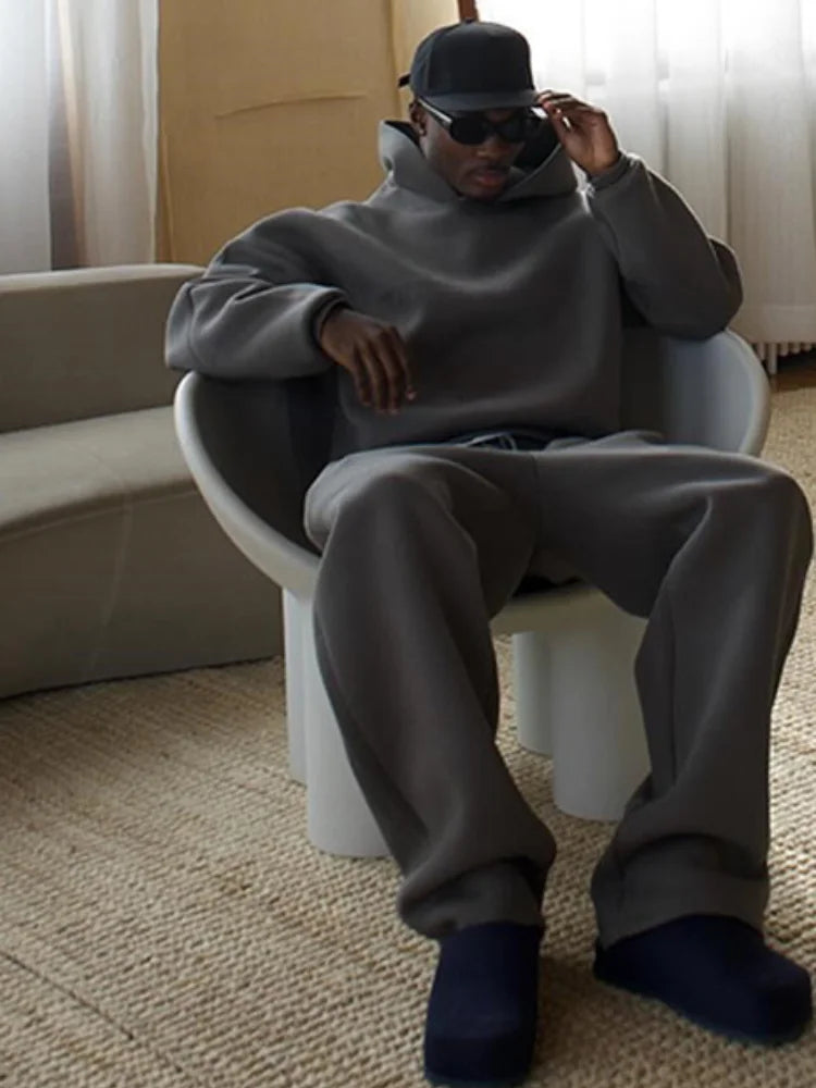 Men's oversize tracksuit – relaxed style