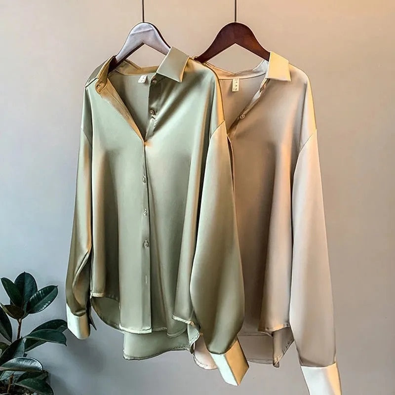 Women’s Top - Long-Sleeve Blouse