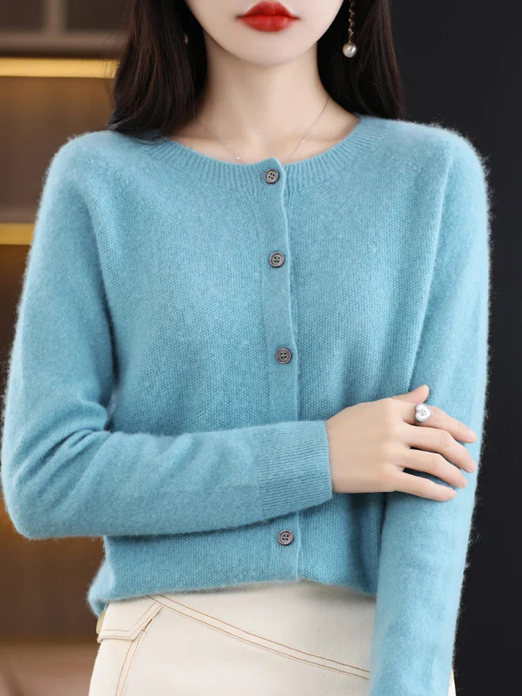 Isalène – Women’s Cashmere Cardigan