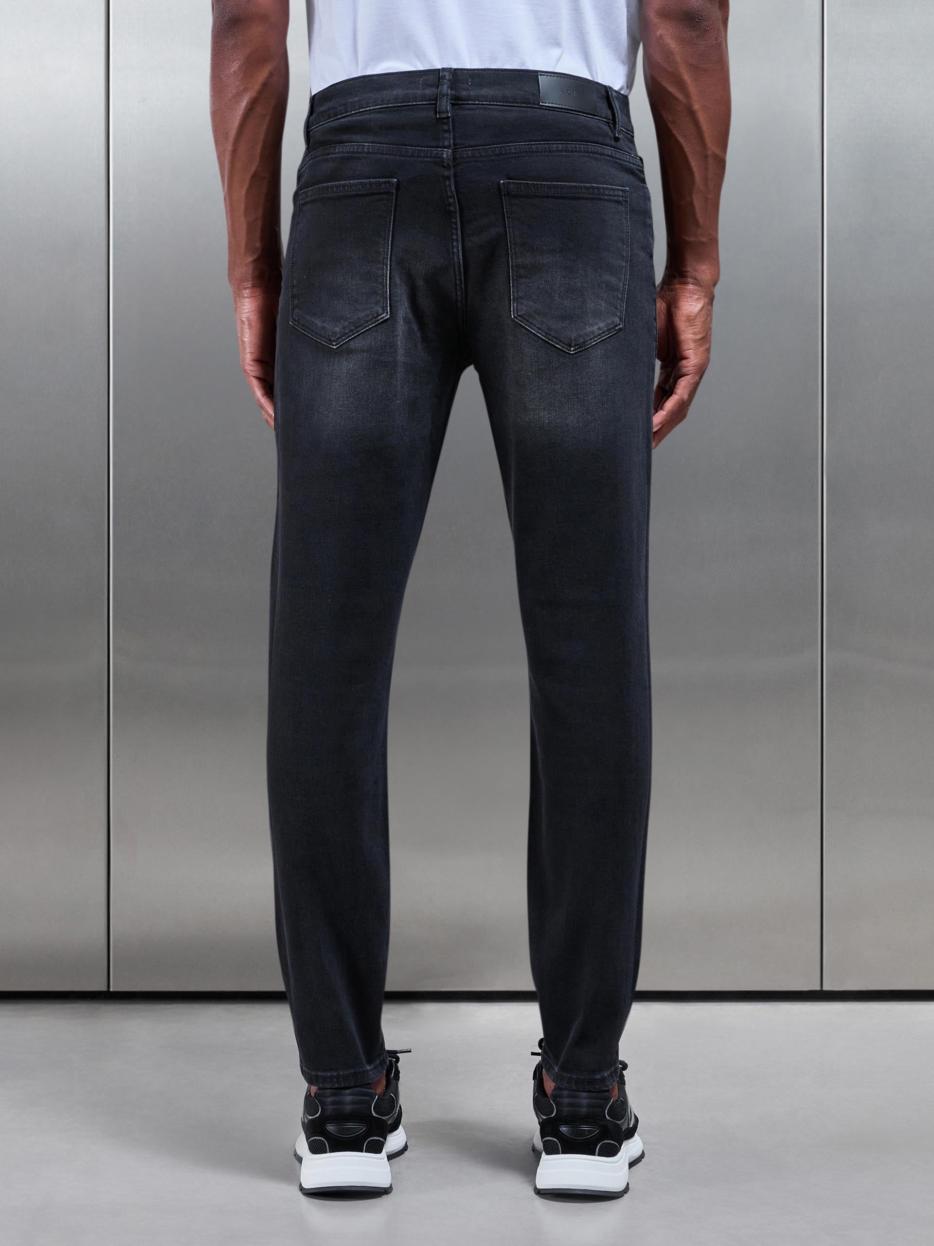 Men’s Jeans Narrow Leg Cut - Black Wash