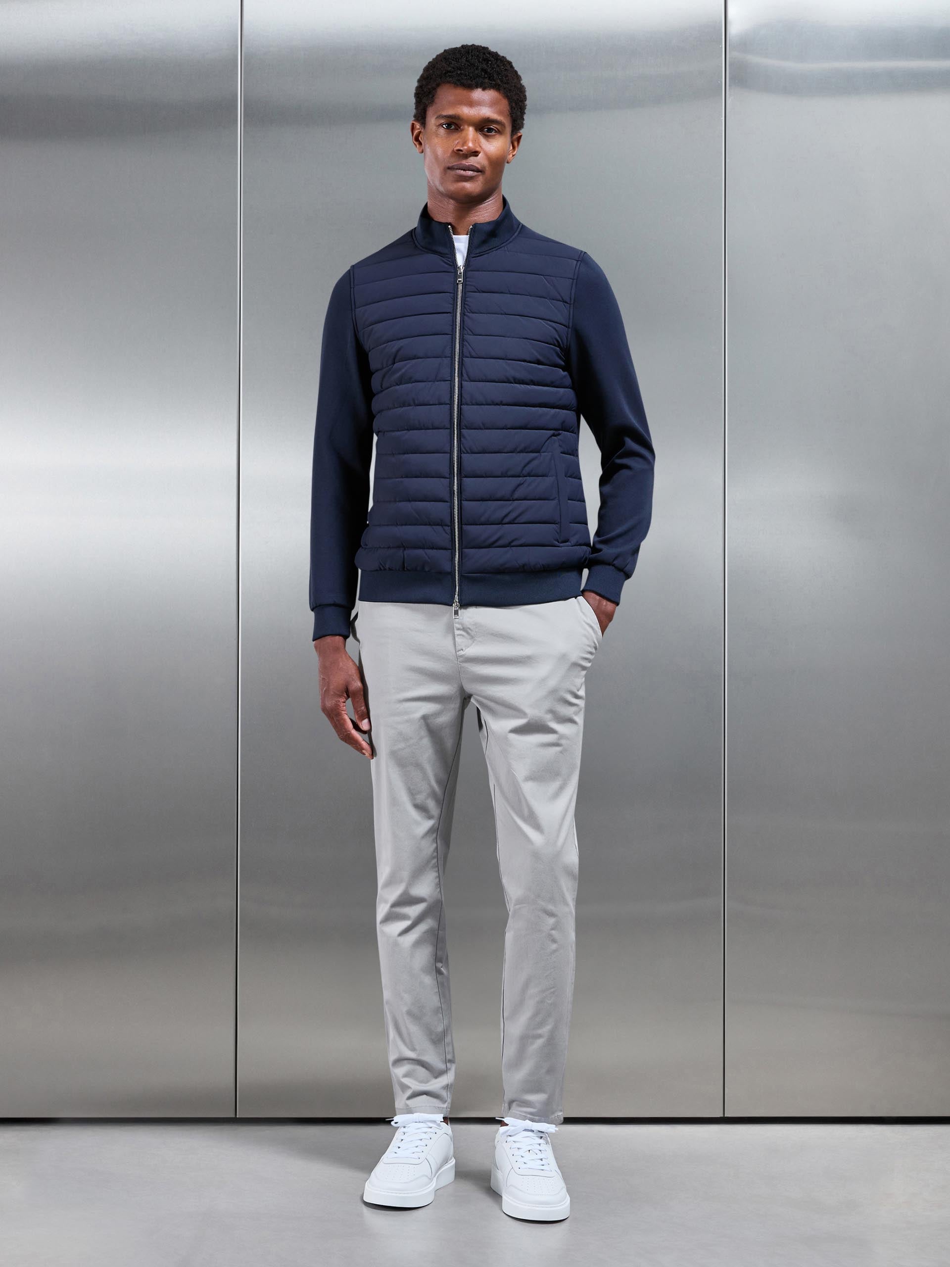 Men’s Chino Trousers – Tailored Pants in Stone Color