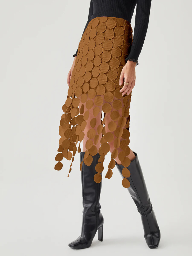 Sabine | Women’s Skirt | Laser Cut Double Layered Circle