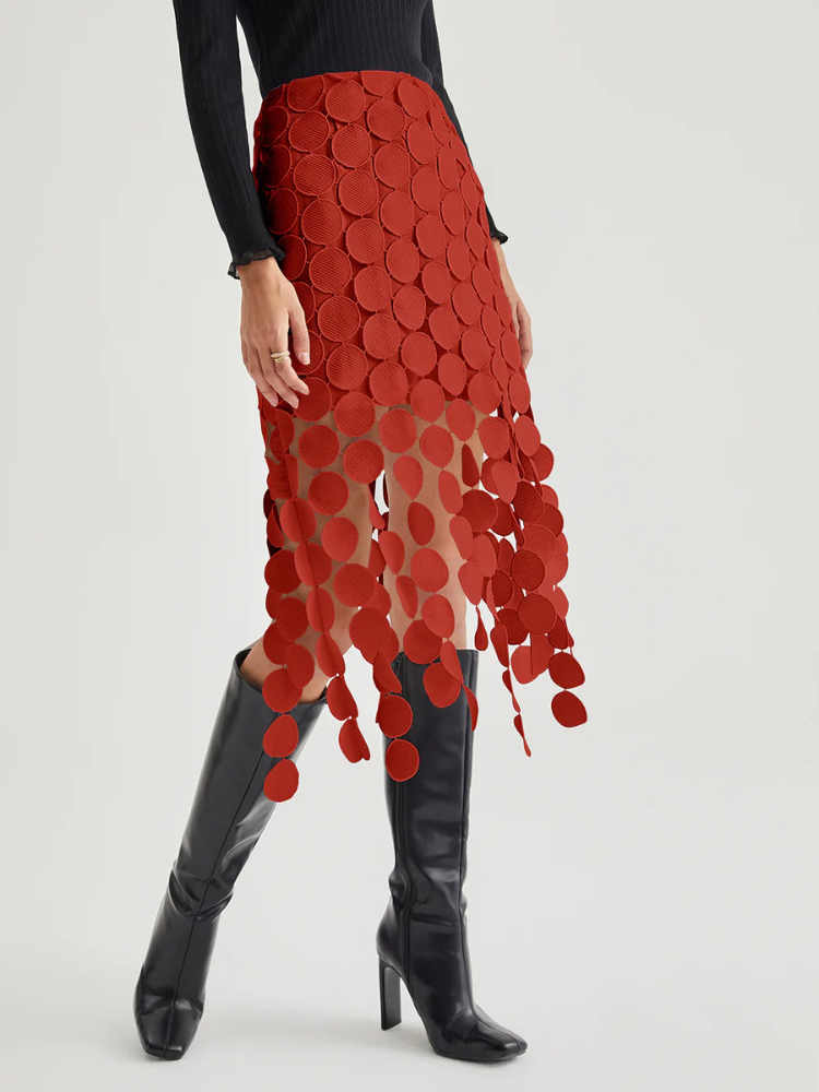 Sabine | Women’s Skirt | Laser Cut Double Layered Circle