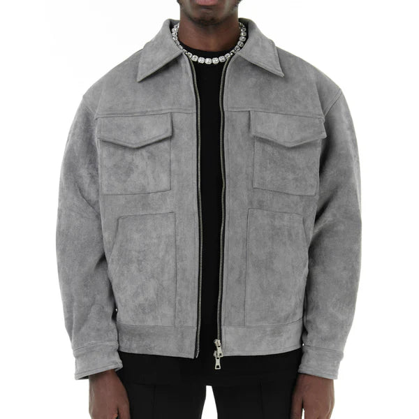 Men's Suede Jacket – Classic Outerwear
