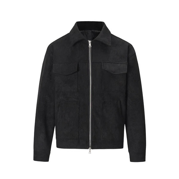 Men's Suede Jacket – Classic Outerwear
