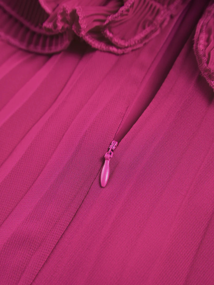 Selina | Women’s Short Dress | Pleated Tube Silhouette