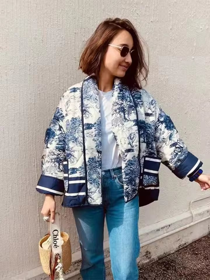 Mira | Women’s Quilted Jacket | Vintage-Inspired & Oversized