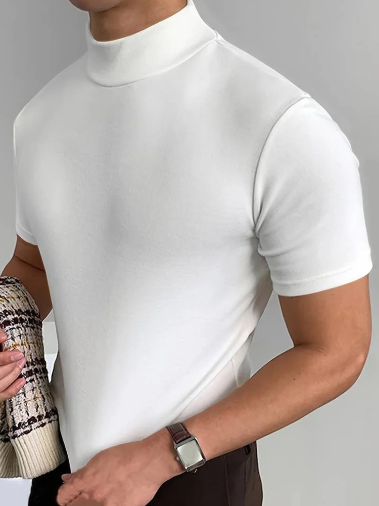 Soren | Men’s T-Shirt | High-Neck Elegant