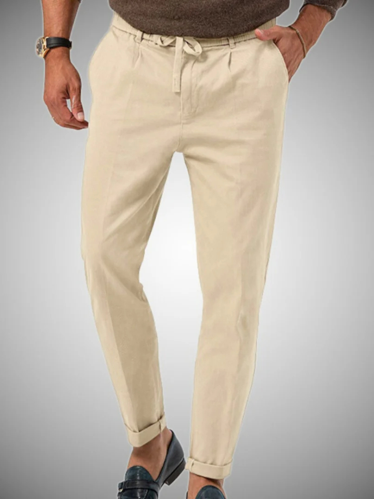 Soren | Men’s Trousers | Straight-Leg Drawstring Fit