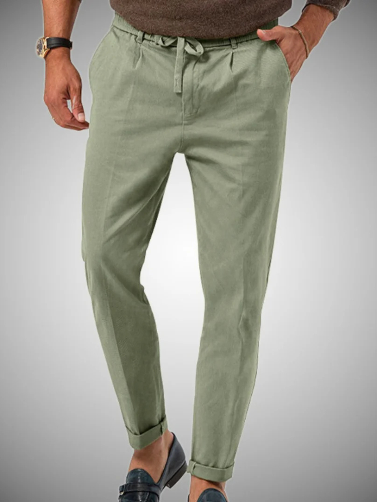Soren | Men’s Trousers | Straight-Leg Drawstring Fit