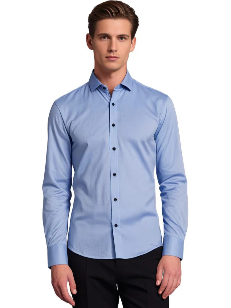 Teddy | Men’s Shirt | Classic Stretch Tailored Fit