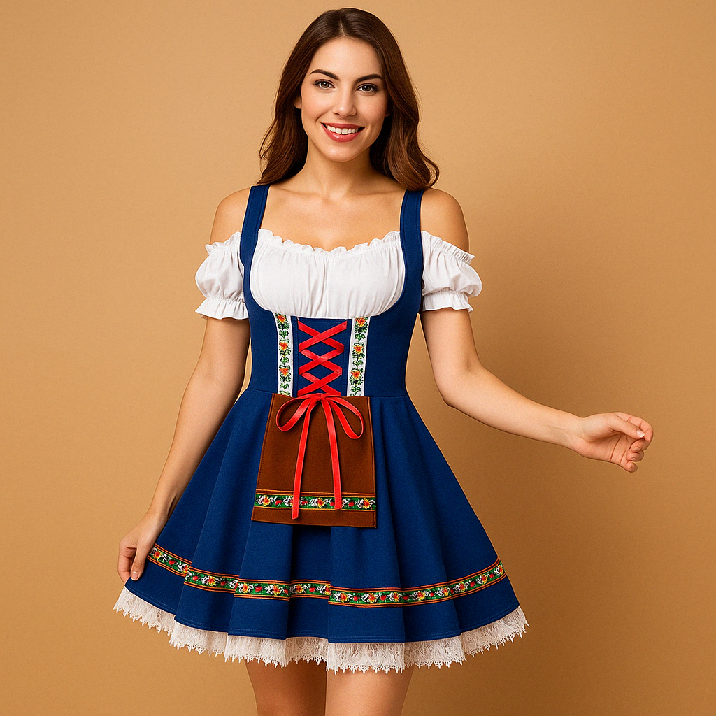 Women’s Dirndl Dress - Traditional Bavarian Outfit