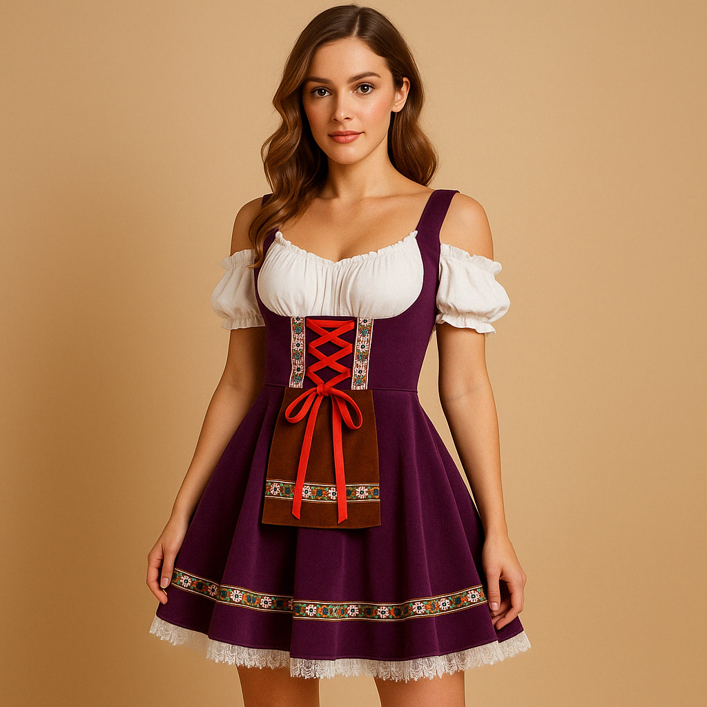 Women’s Dirndl Dress - Traditional Bavarian Outfit