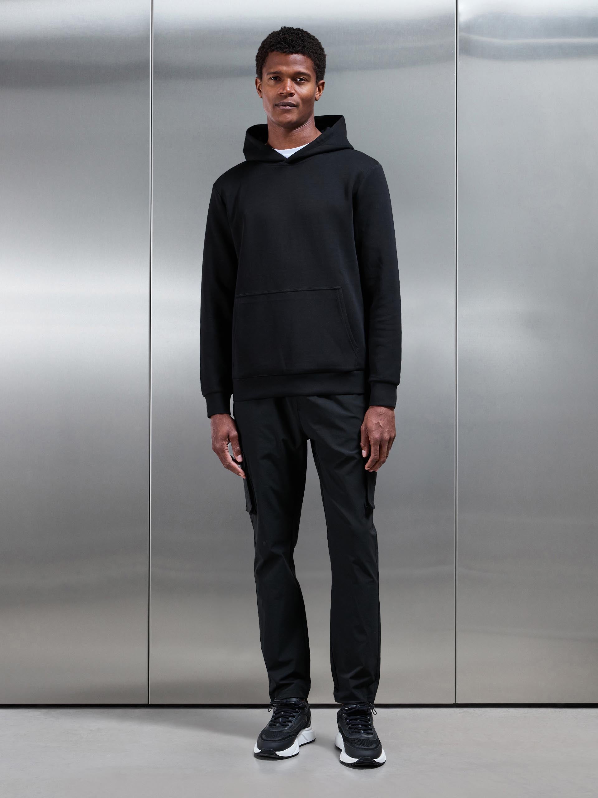 Men’s Cargo Pants in Black – Utility Pockets