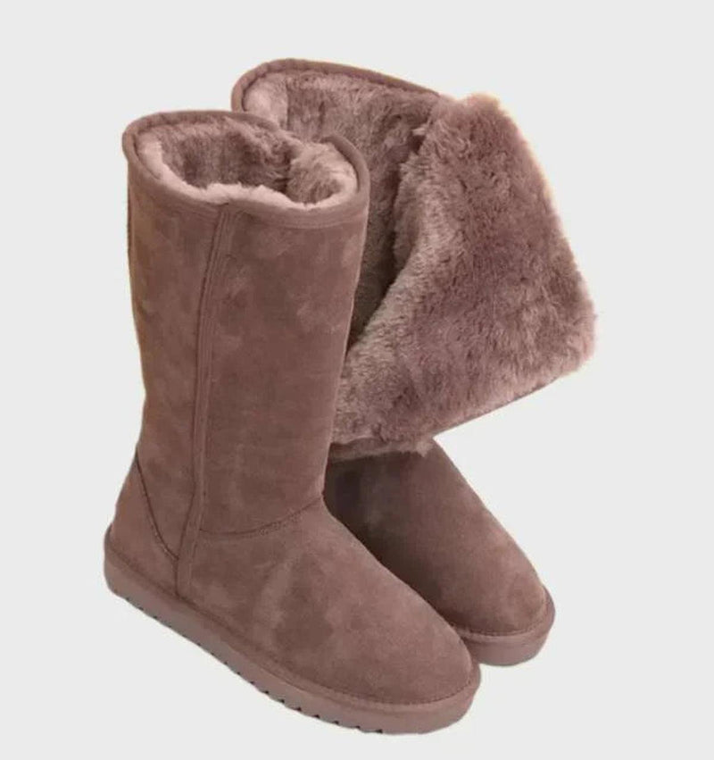 Women’s Winter Lined Boots | Zip-Up