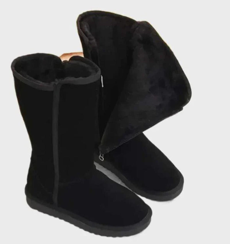 Women’s Winter Lined Boots | Zip-Up