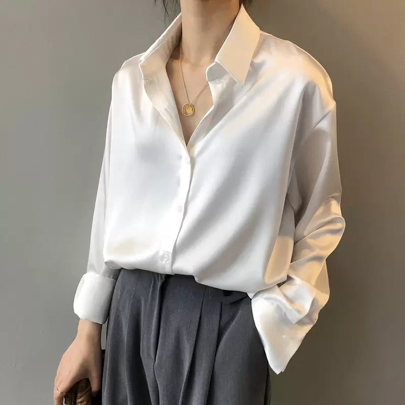 Women’s Top - Long-Sleeve Blouse