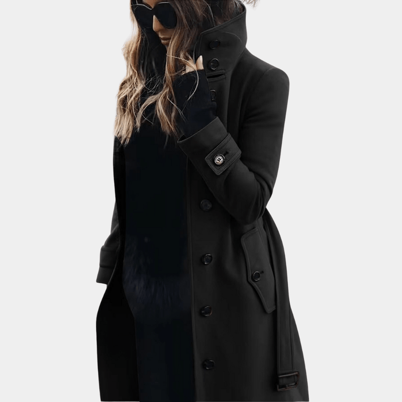 Women’s Tailored Warm Trench Coat | Long
