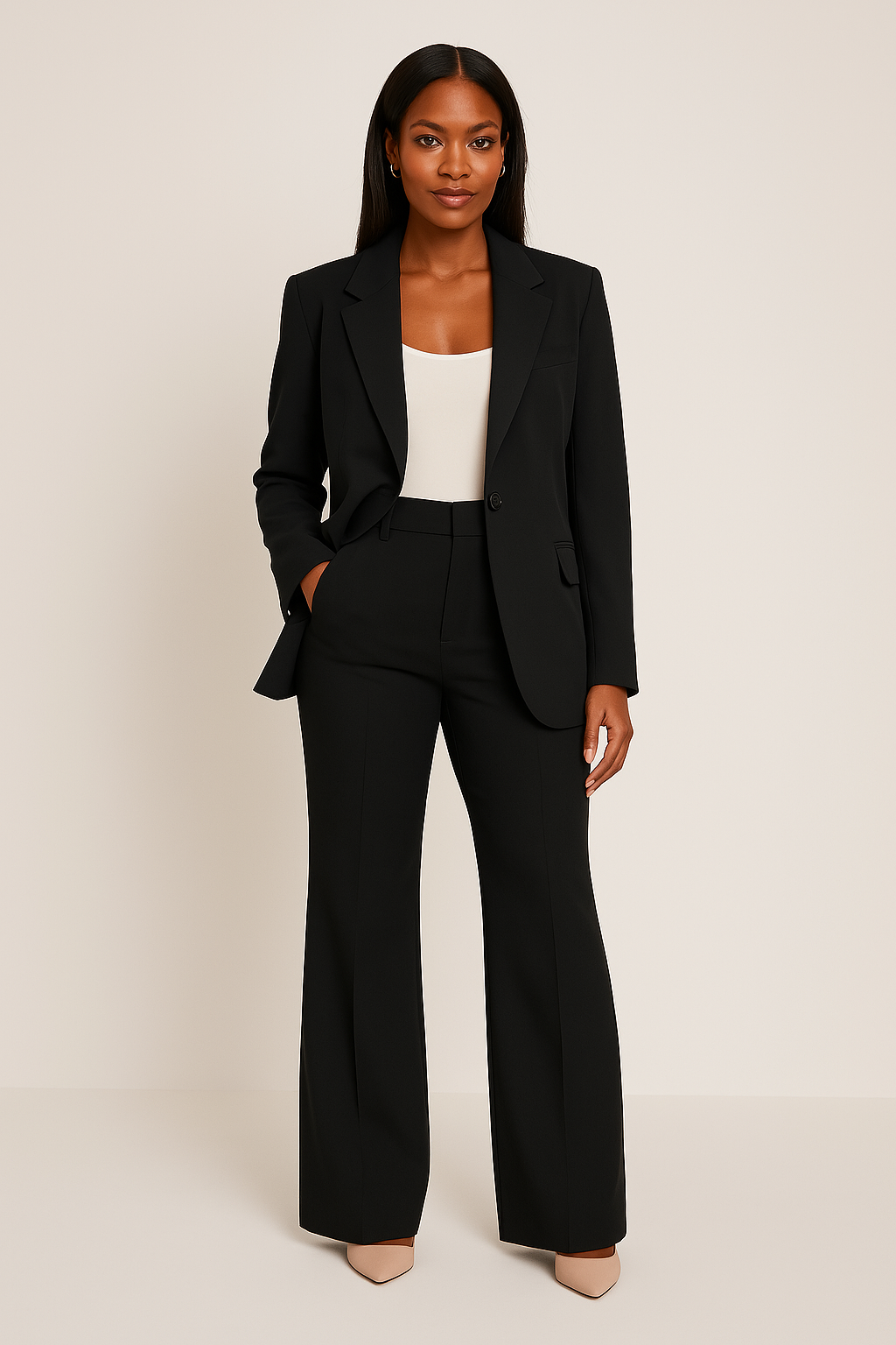 Women's Tailored Suit – Jacket and Trousers