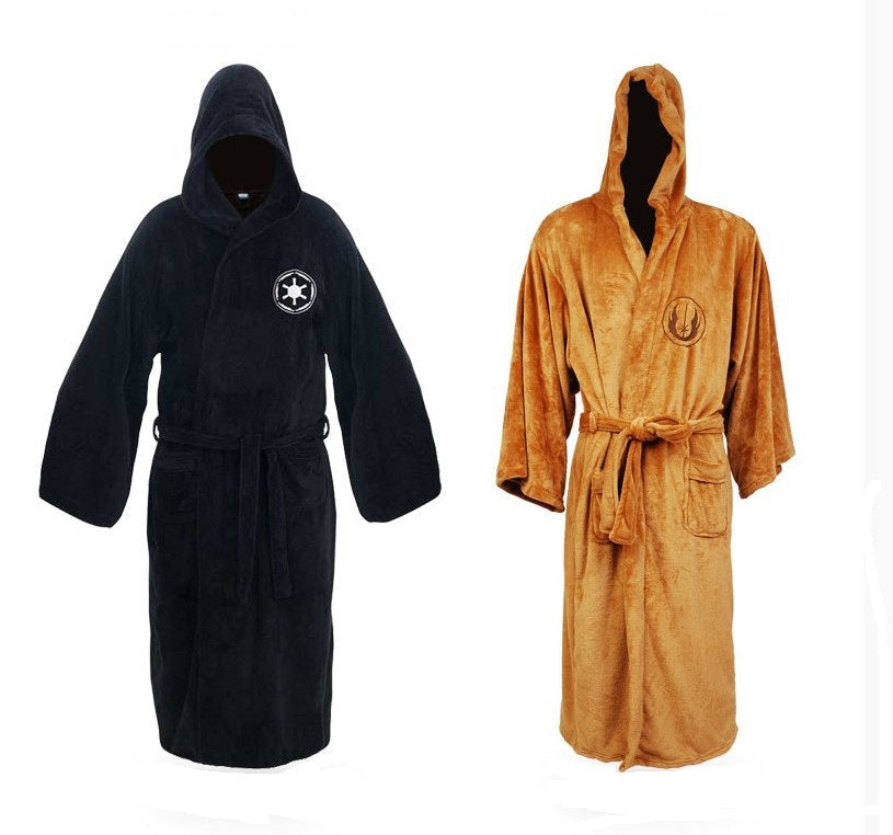 Men’s Bathrobe - Long Dressing Gown with Belt