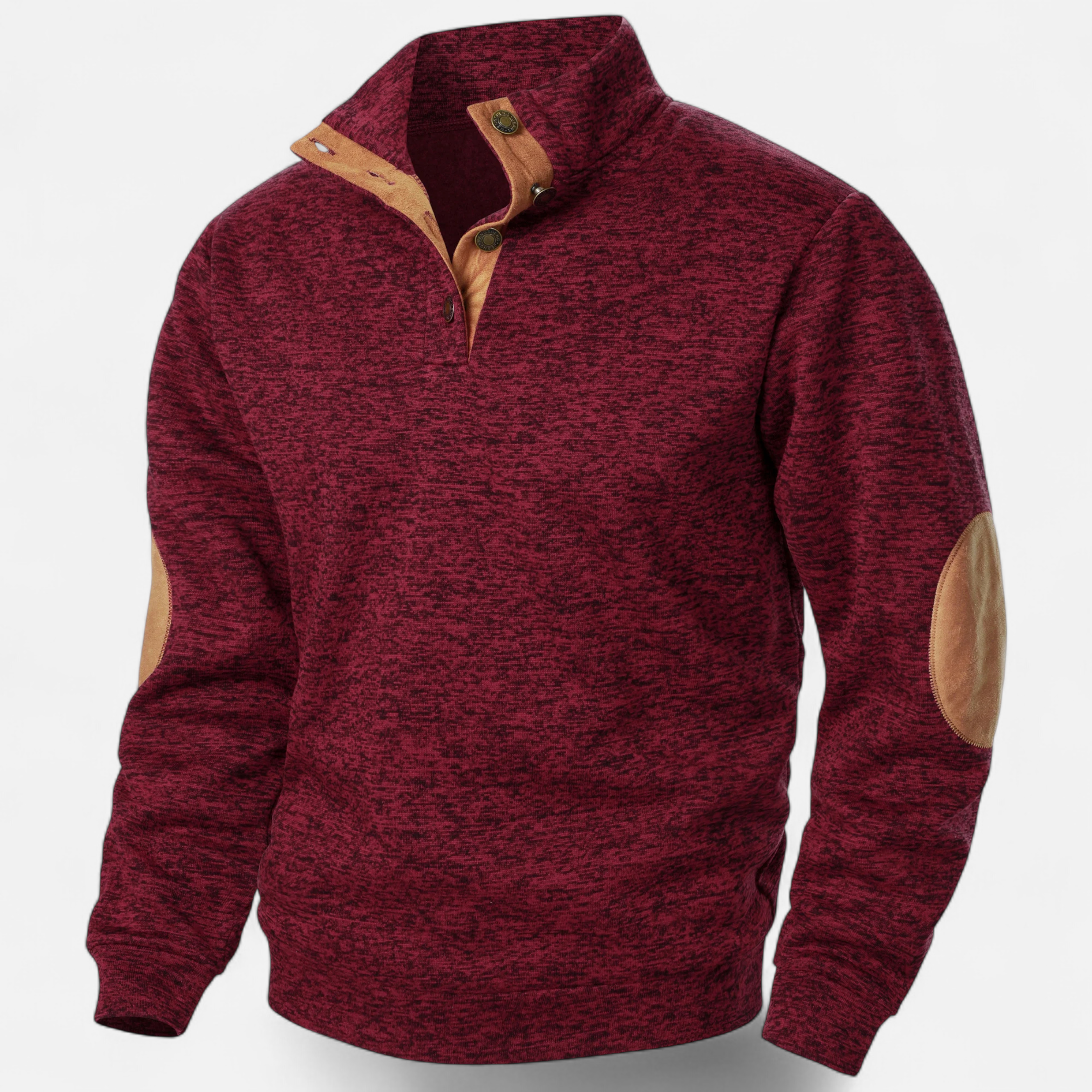 Men's Sweater – Stand Collar Design
