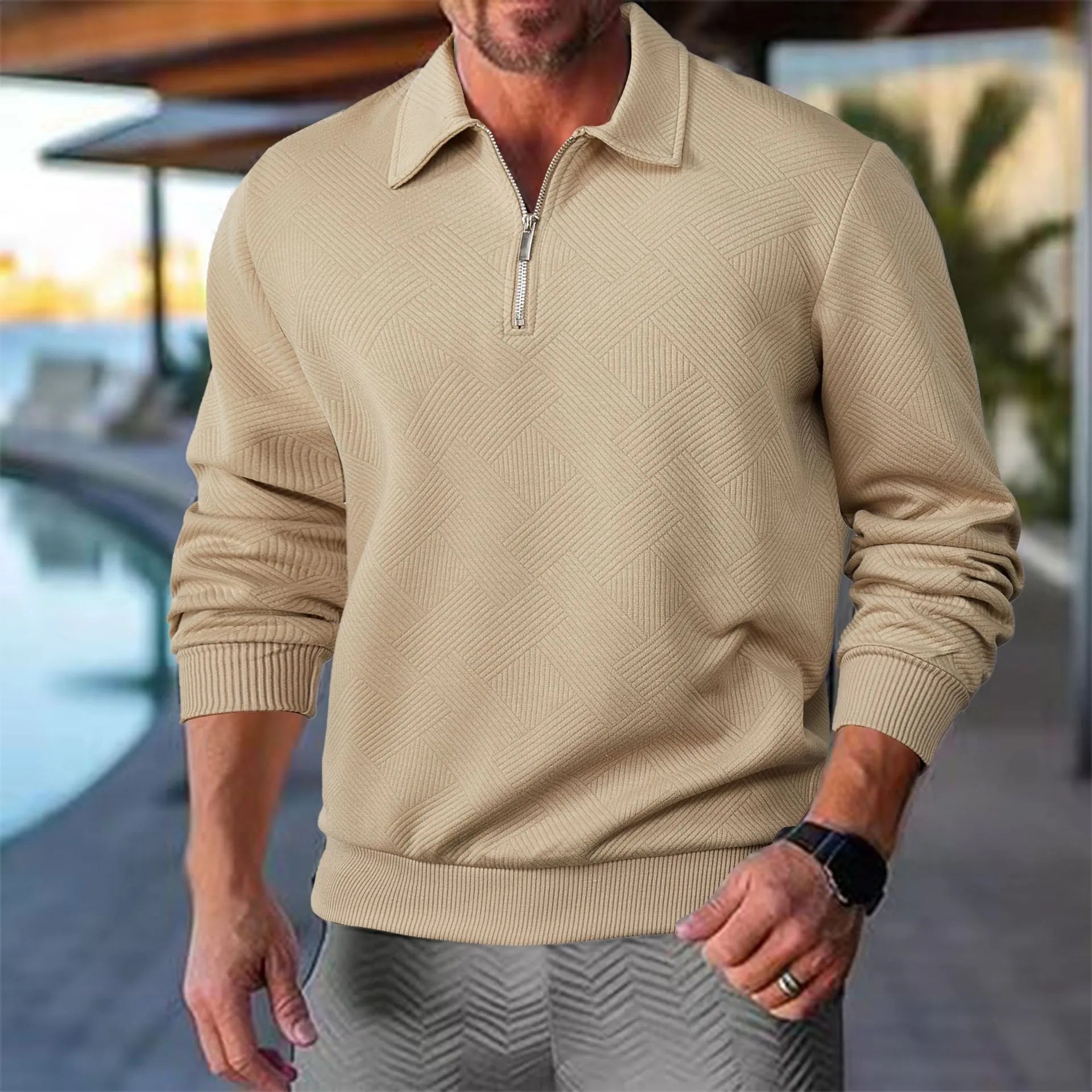 Quarter Zip Sweater – Stylish Design