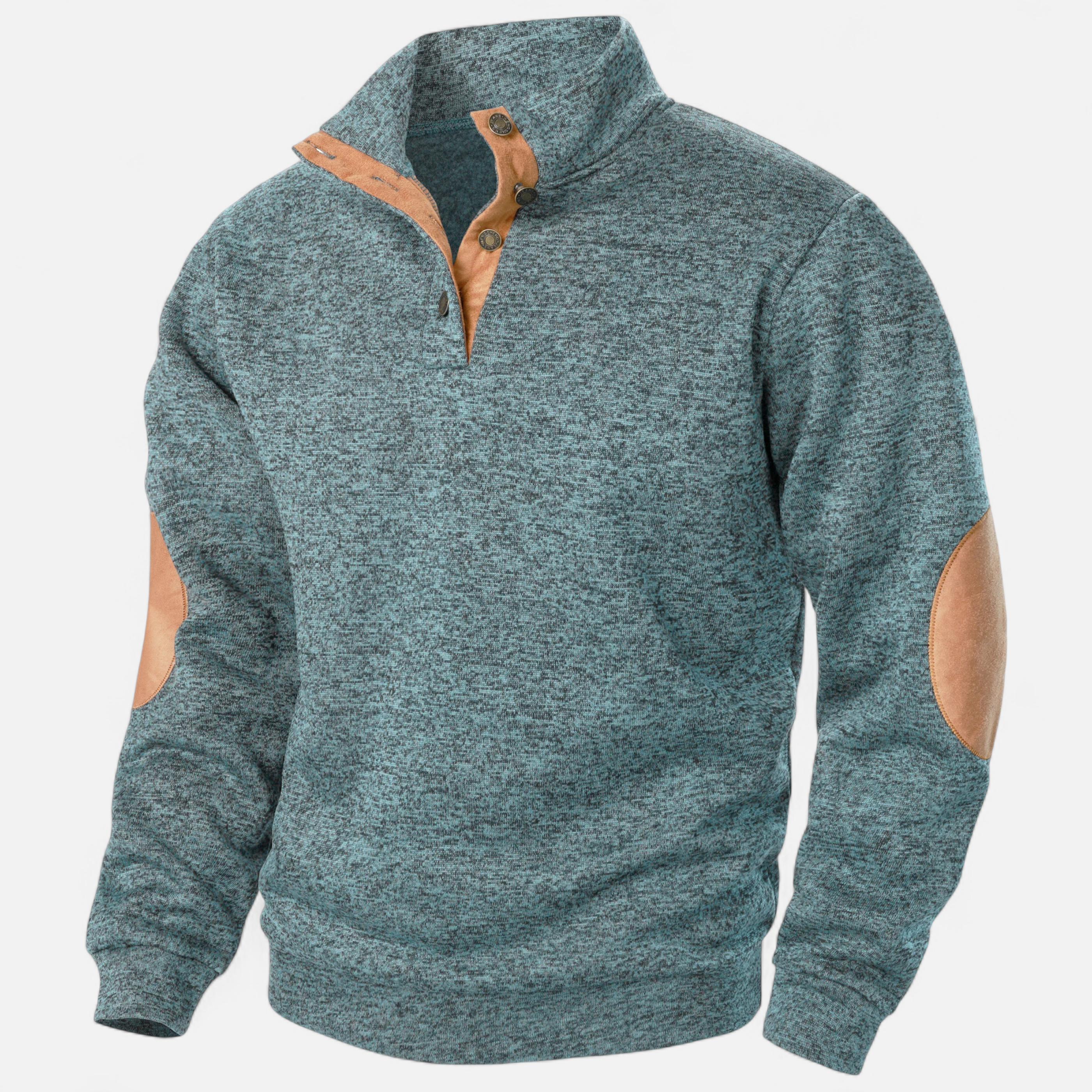 Men's Sweater – Stand Collar Design