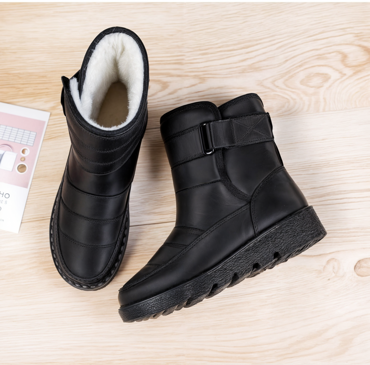 Women's snow boots – non-slip design