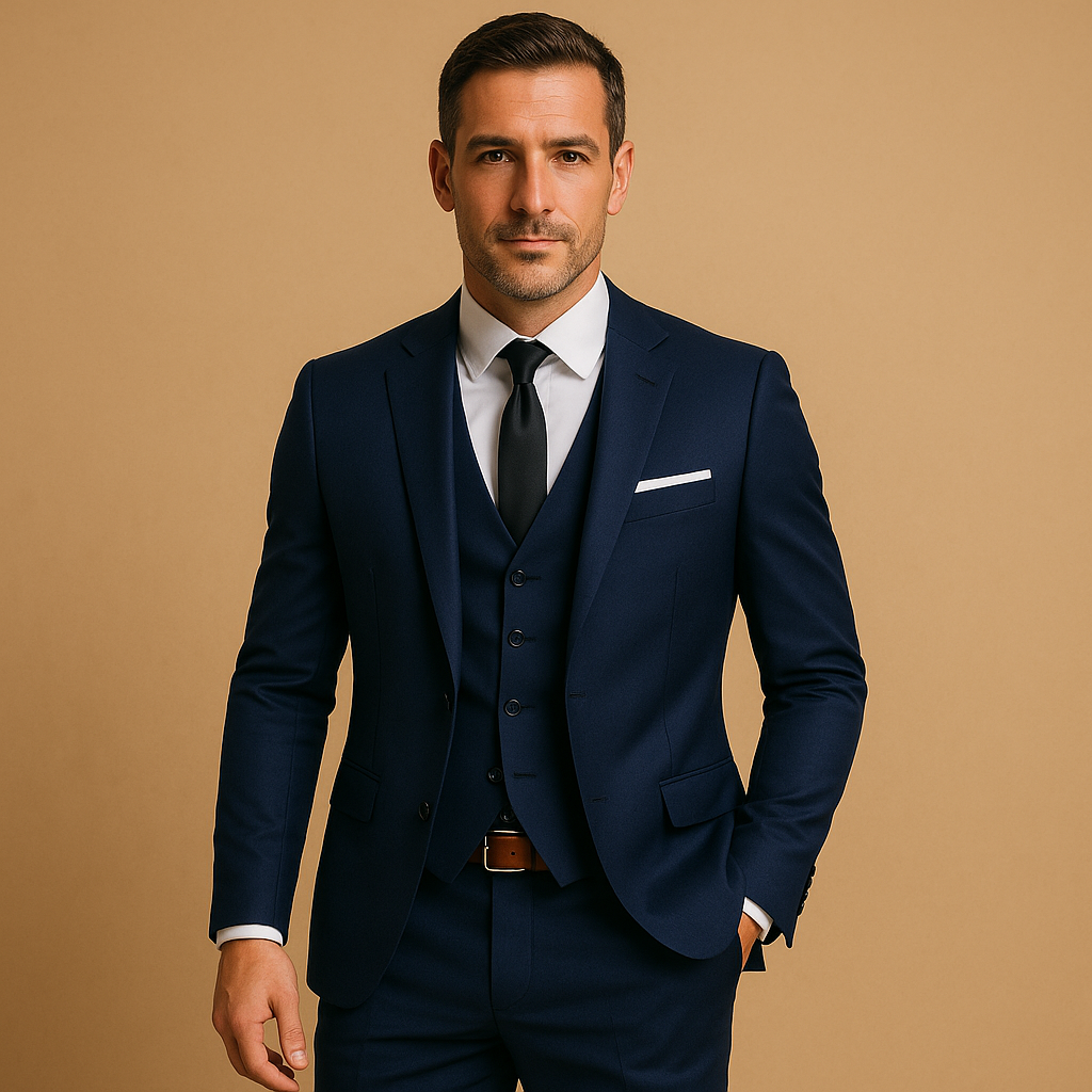 Men's Three-Piece Suit – Jacket and Trousers