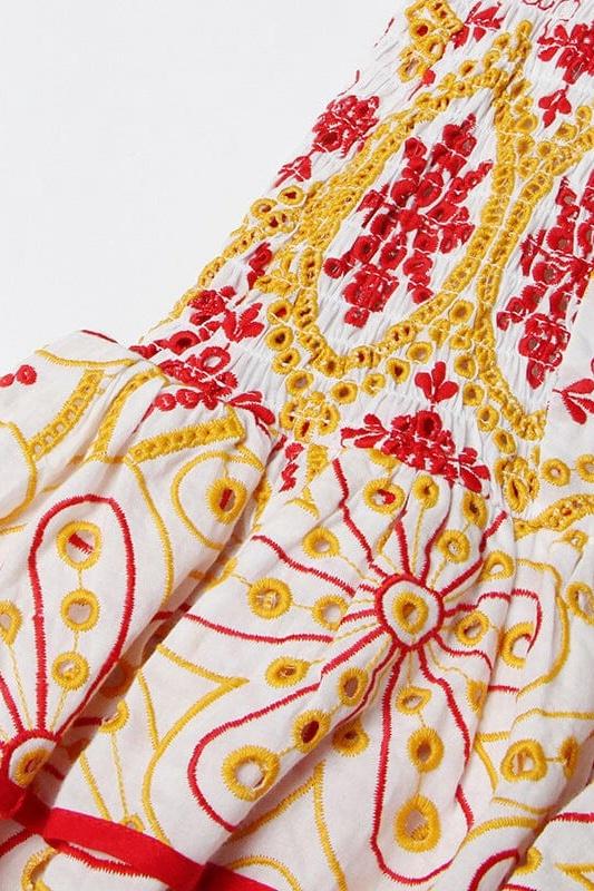 Off-Shoulder Boho Mini Dress | Breezy & Feminine | Floral Print