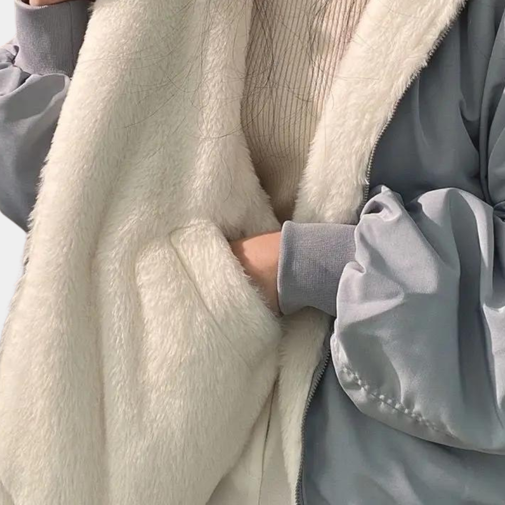 Valmiria – Chaqueta invernal con capucha para mujer