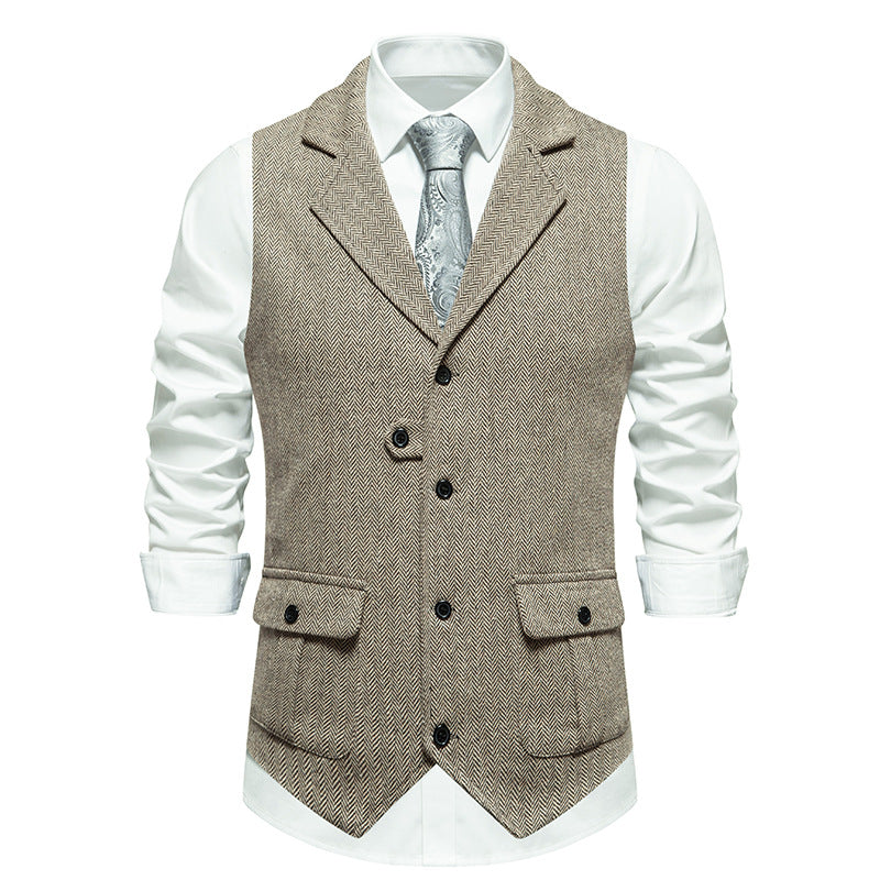 Men's Waistcoat – Vintage Design for Formal Wear