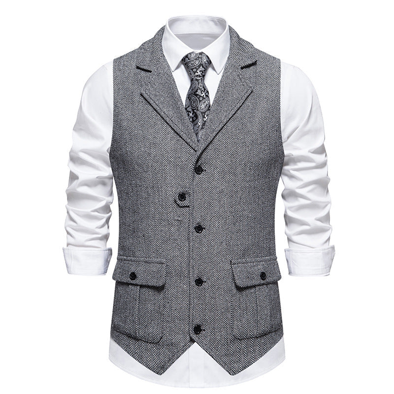 Men's Waistcoat – Vintage Design for Formal Wear