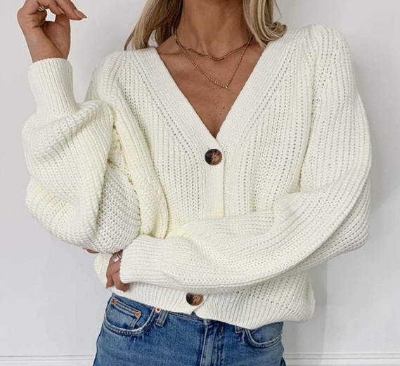 Adeline – Women’s Knitted Button Cardigan