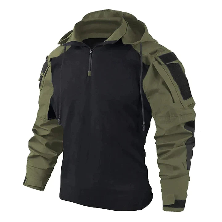 Men's hooded jumper – tactical pattern