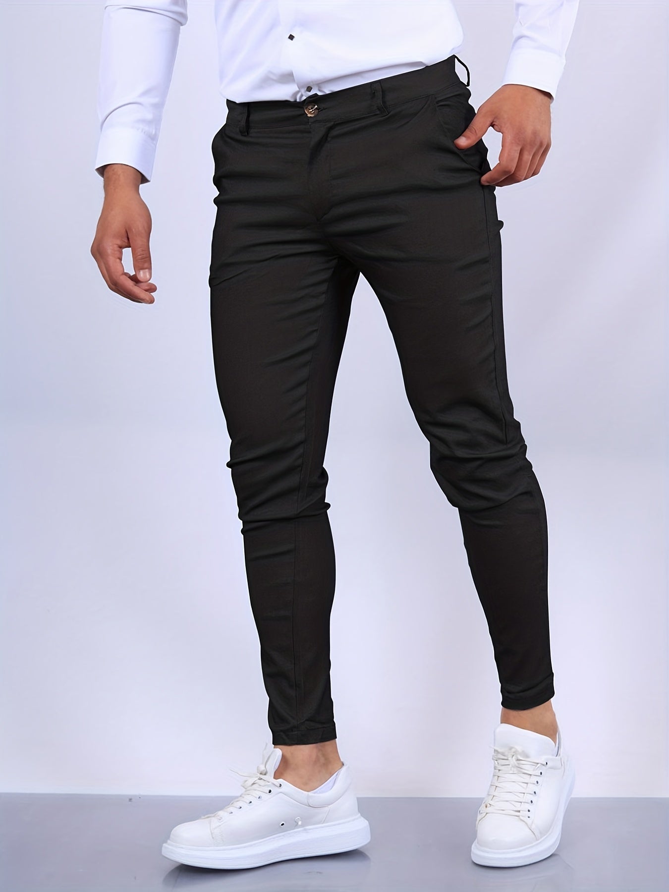 Men’s Tapered Chino Pants – Casual Everyday Style