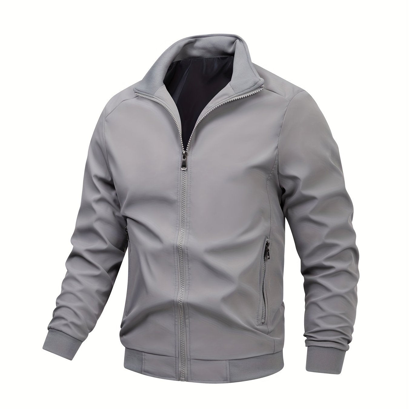 Men's jacket – stand-up collar