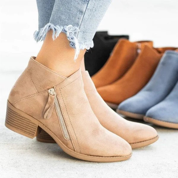 Women's Shoes – Lace-Up Ankle Boots