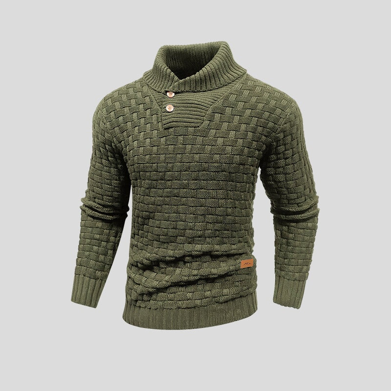 Men’s Knitted Sweater – Long Sleeve