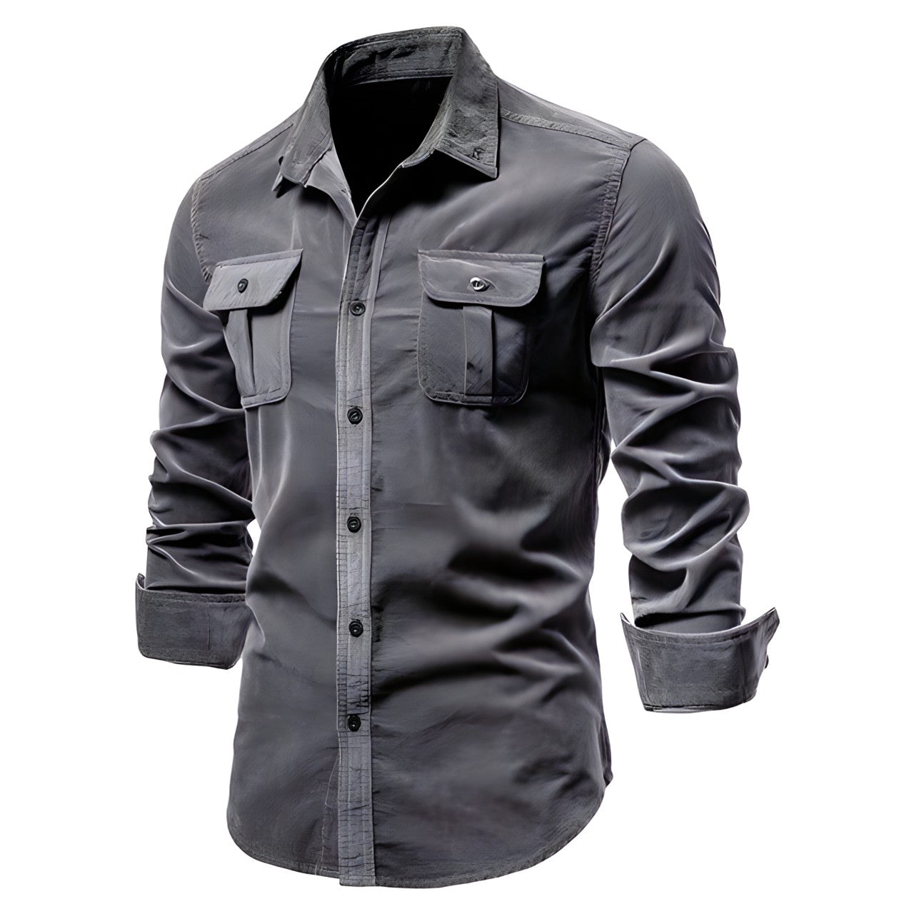 Men’s Casual Shirt – Long Sleeve Over