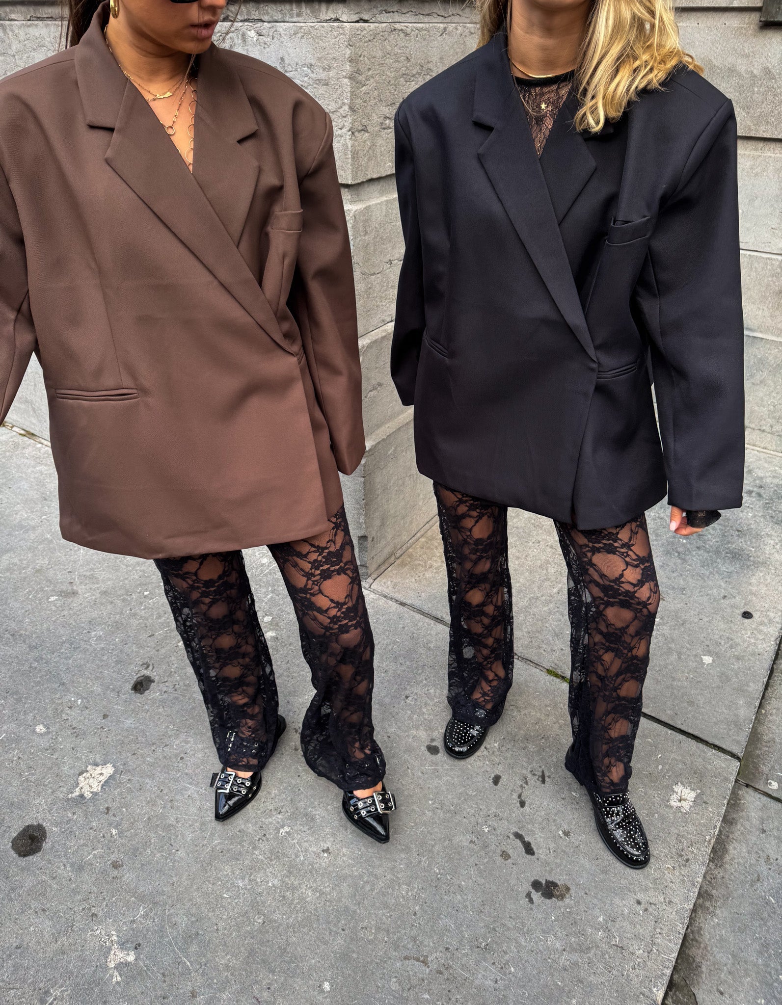 Women's Oversized Blazer – With Long Sleeves