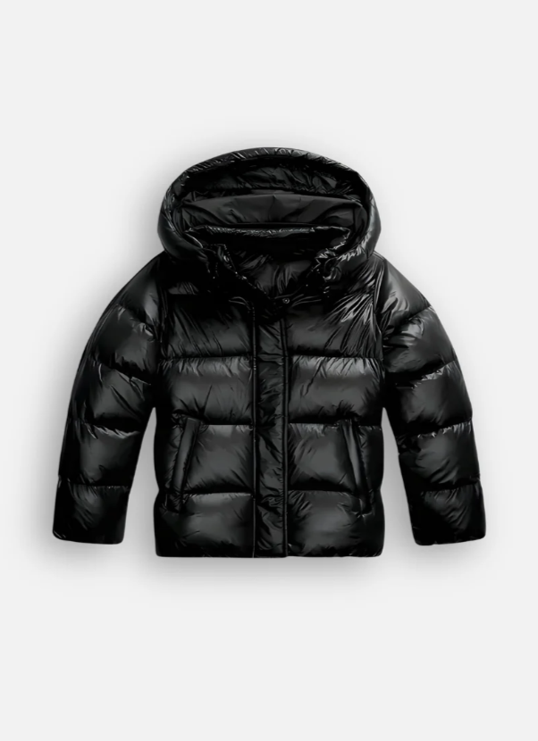 Women’s Padded Winter Jacket | Hooded & Fitted Design