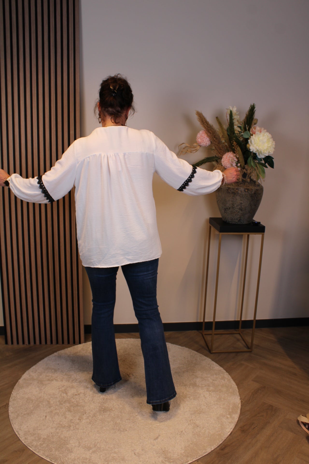 Women’s Jeans – Flared Full-Length Trousers