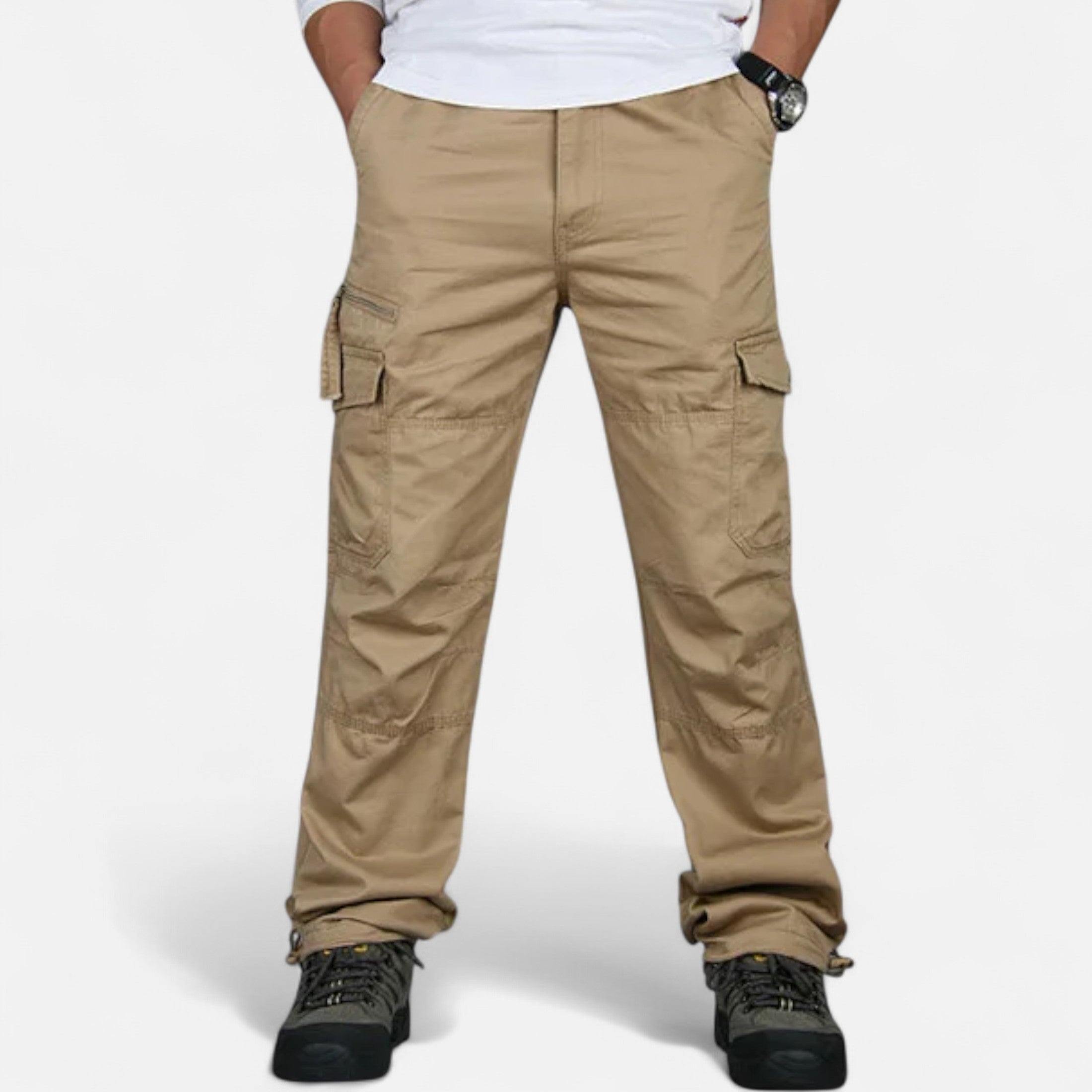 Men's cargo trousers – multiple pockets