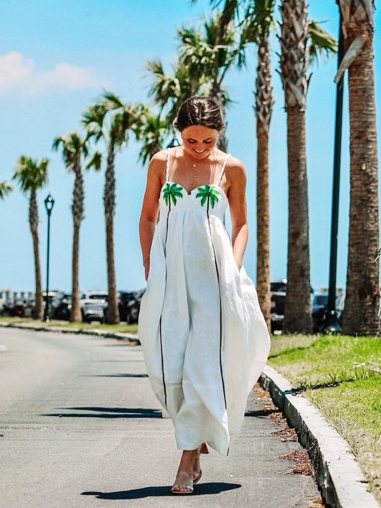 Isla | Women’s Summer Slip Dress | Tropical