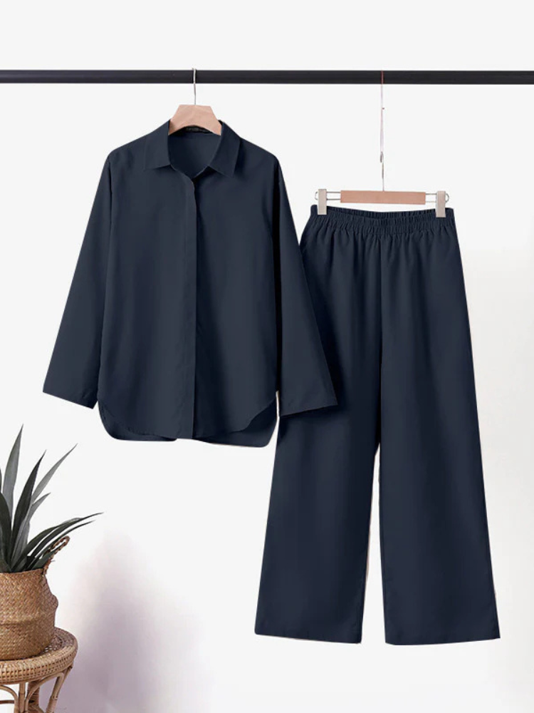 Elina | Women’s Pants | High-Waist Relaxed Silhouette Fit