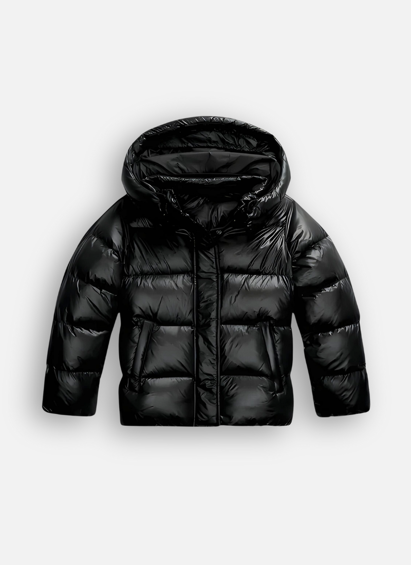 Women's Puffer Jacket - Slim Fit for Cold Days