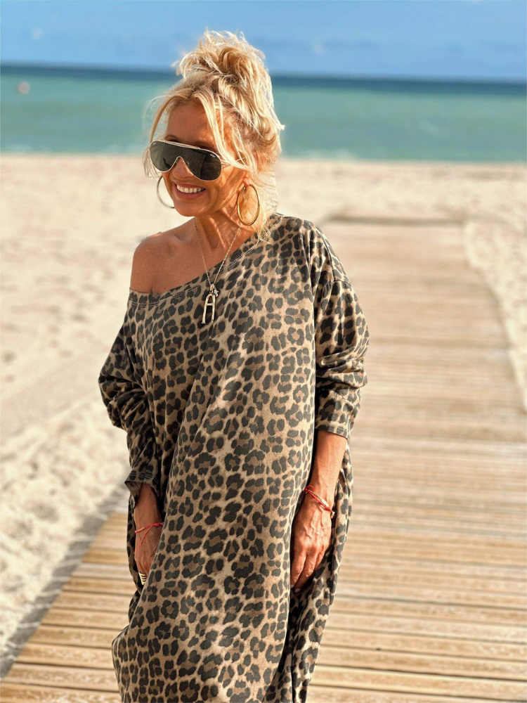 Siena | Women’s Leopard Dress | Timeless and Flattering