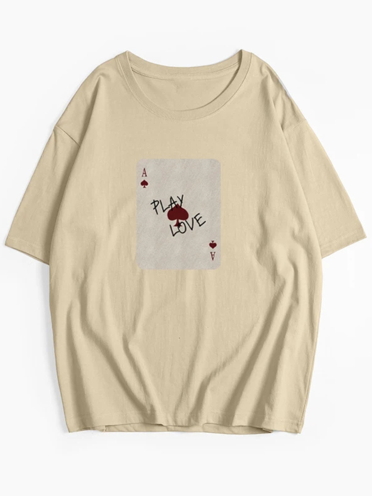 Luvina | Women’s T-Shirt | Printed Love Brief