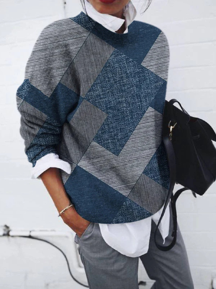 Arden | Women’s Printed Jumper | Breathable & Statement-Making